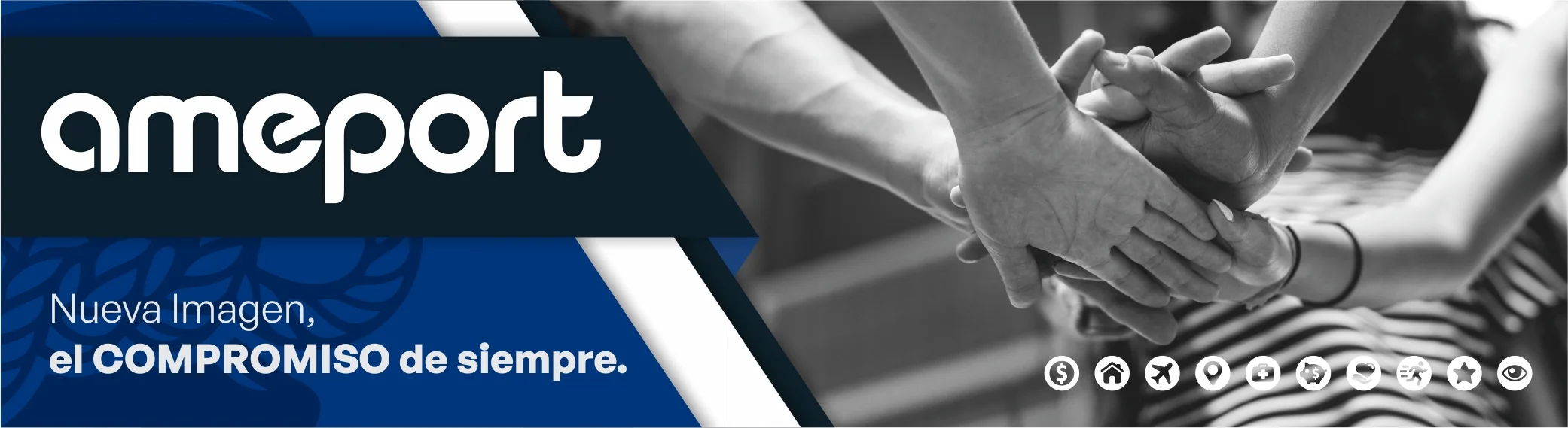 Banner institucional de Ameport